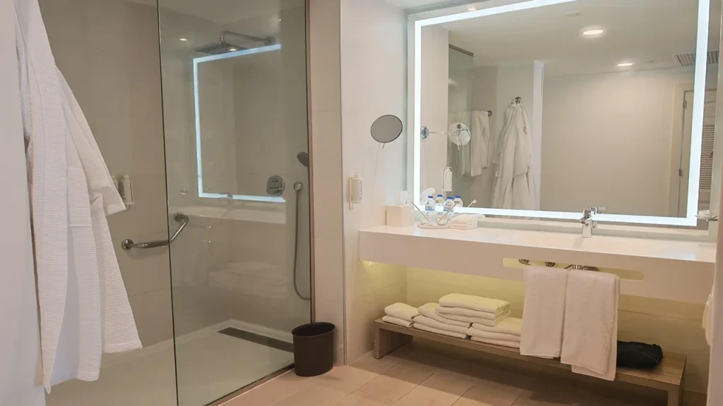 junior suite deluxe swim up ducha