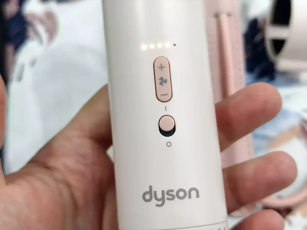 Dyson Hushjet Mini Cool funcionamiento
